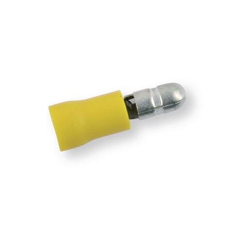 Isolierter Verbinder 5,0x5,0 mm gelb